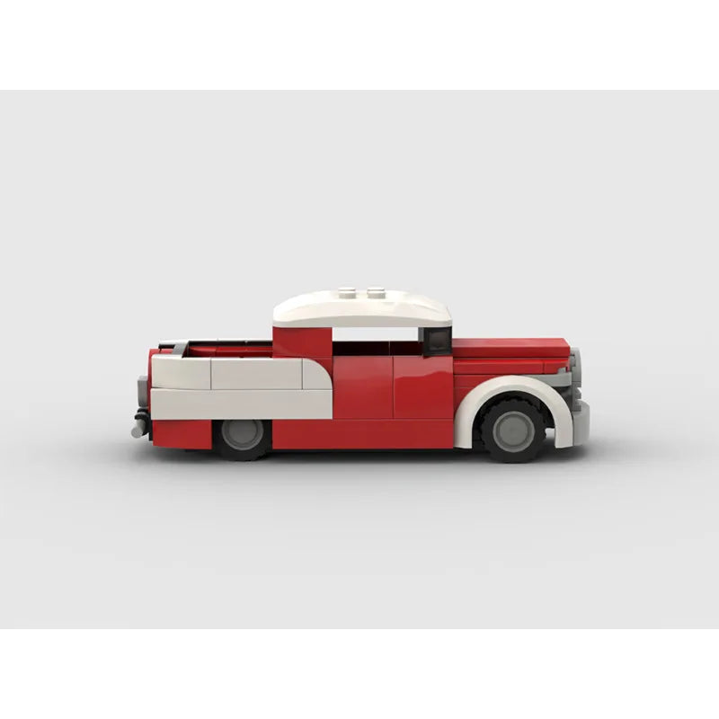 Vintage Pickup Truck Custom Car MOC