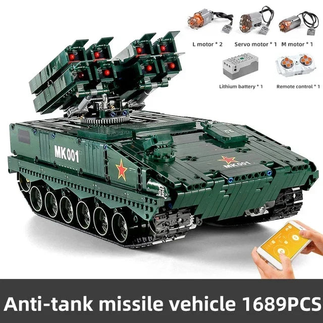 HJ-10 Anti-Tank Missile Building Set 