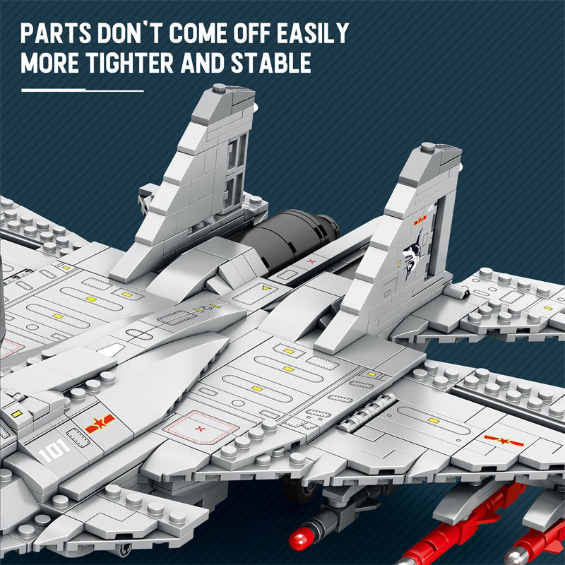 J-15 Flying Shark Fighter Jet Building Set