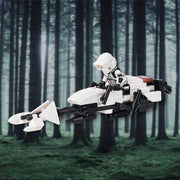 74-Z Speeder Bike with Scout Trooper Star Wars MOC 