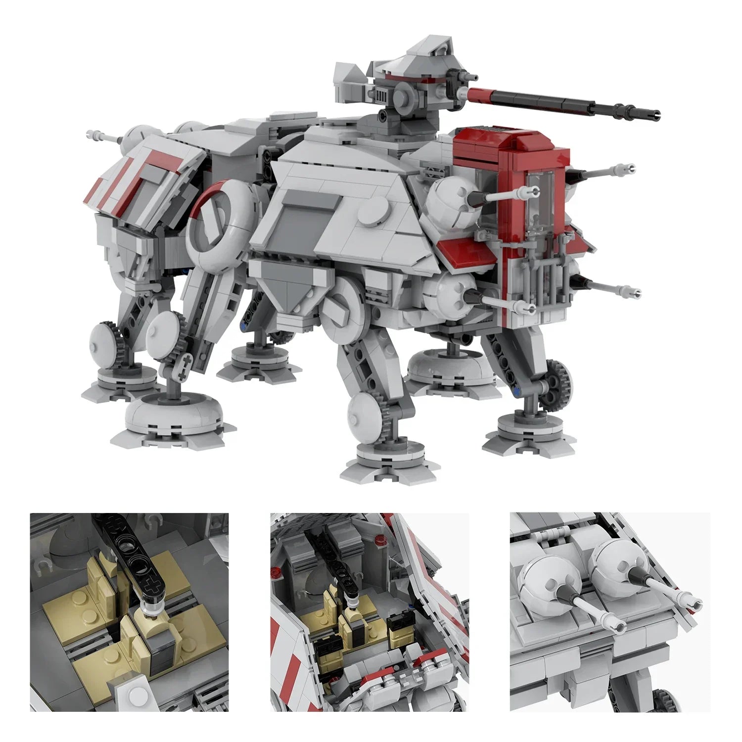 All Terrain Tactical Enforcer (AT-TE) Custom Star Wars MOC