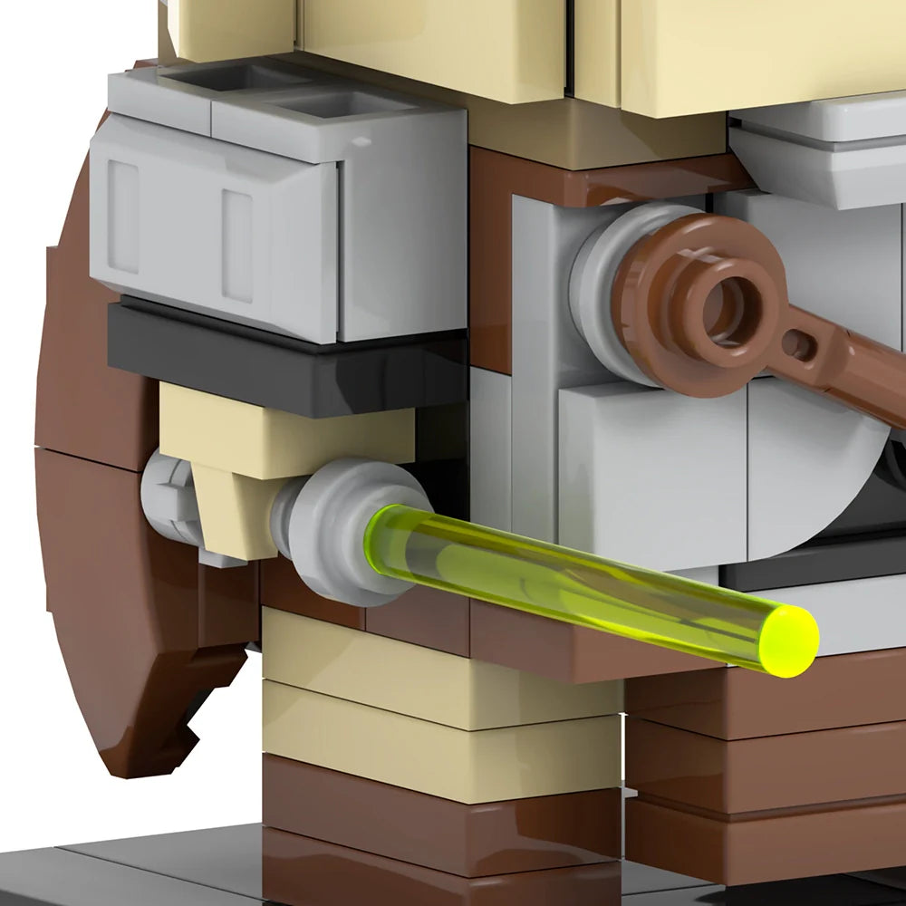 Rahm Kota Custom Star Wars Brick Heads MOC