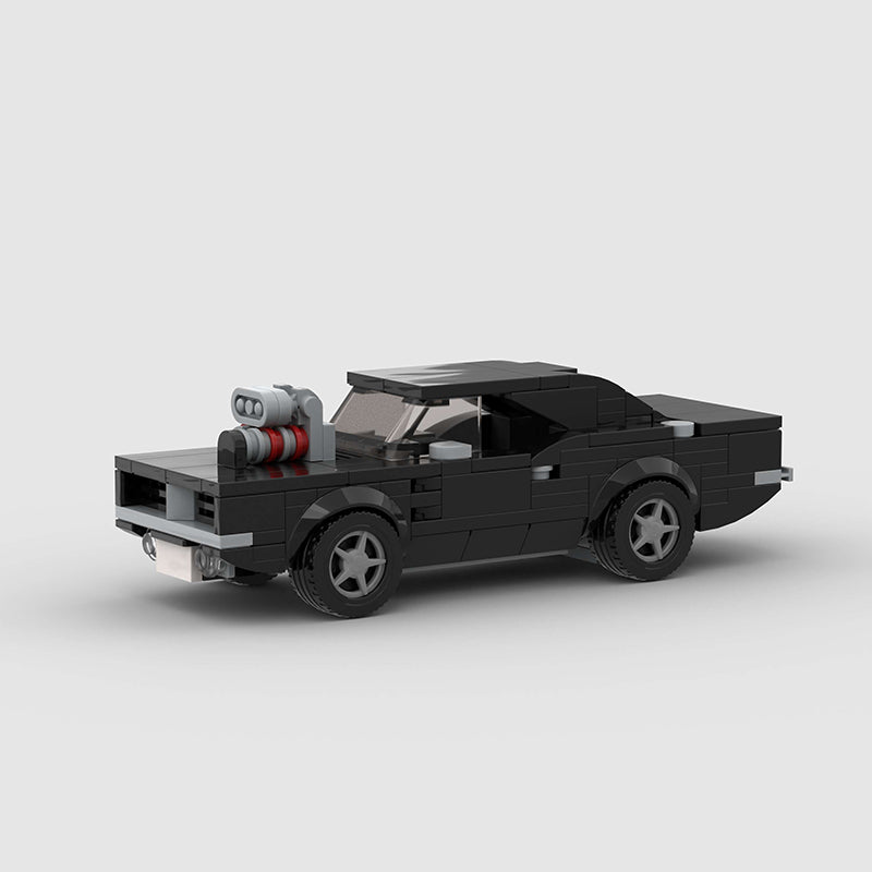 1969 Dodge Charger Custom Car MOC 