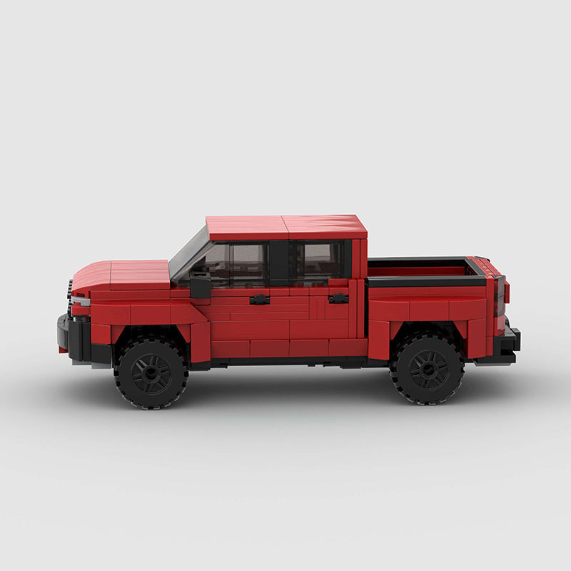 Chevrolet Silverado Pickup Truck Custom Car MOC 
