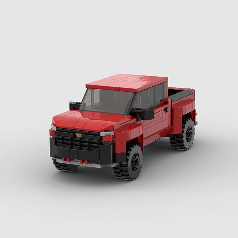 Chevrolet Silverado Pickup Truck Custom Car MOC 