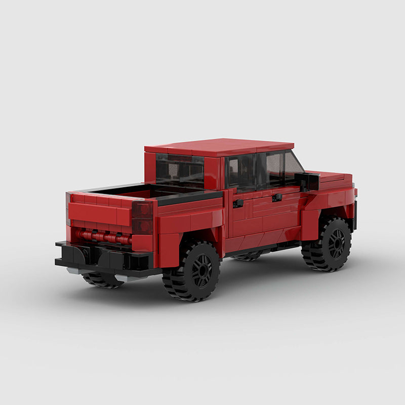 Chevrolet Silverado Pickup Truck Custom Car MOC 