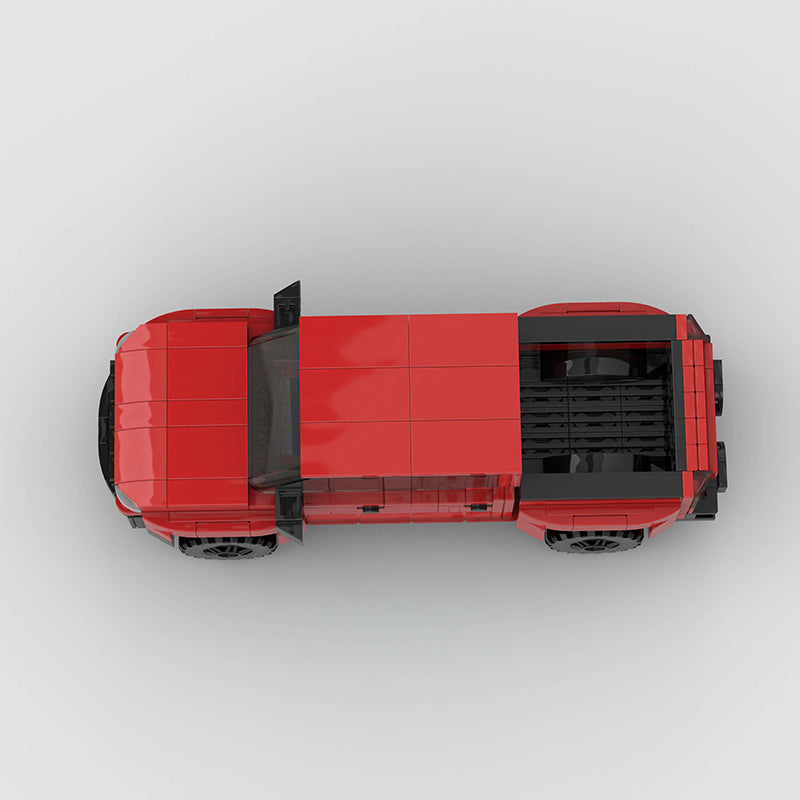 Chevrolet Silverado Pickup Truck Custom Car MOC 