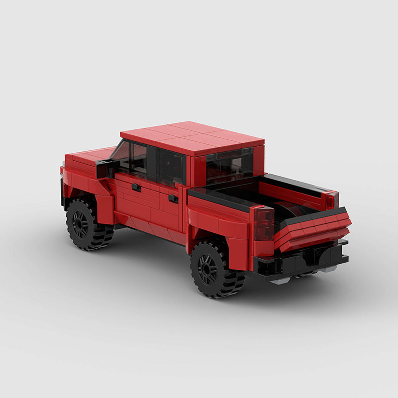 Chevrolet Silverado Pickup Truck Custom Car MOC 