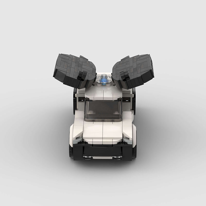 City Police Car Custom Car MOC 