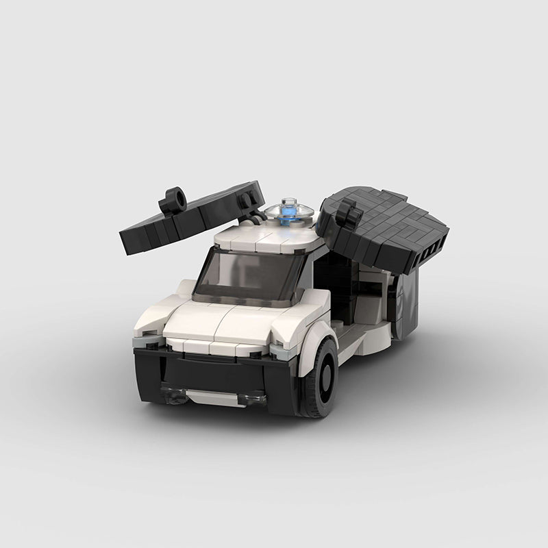 City Police Car Custom Car MOC 